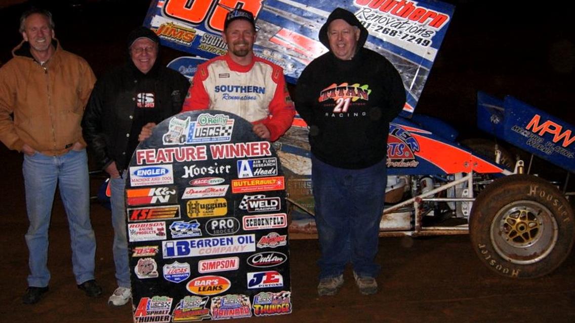 Crawley collects in O&#39;Reilly USCS Night of Thunder at Checkered Flag Speedway