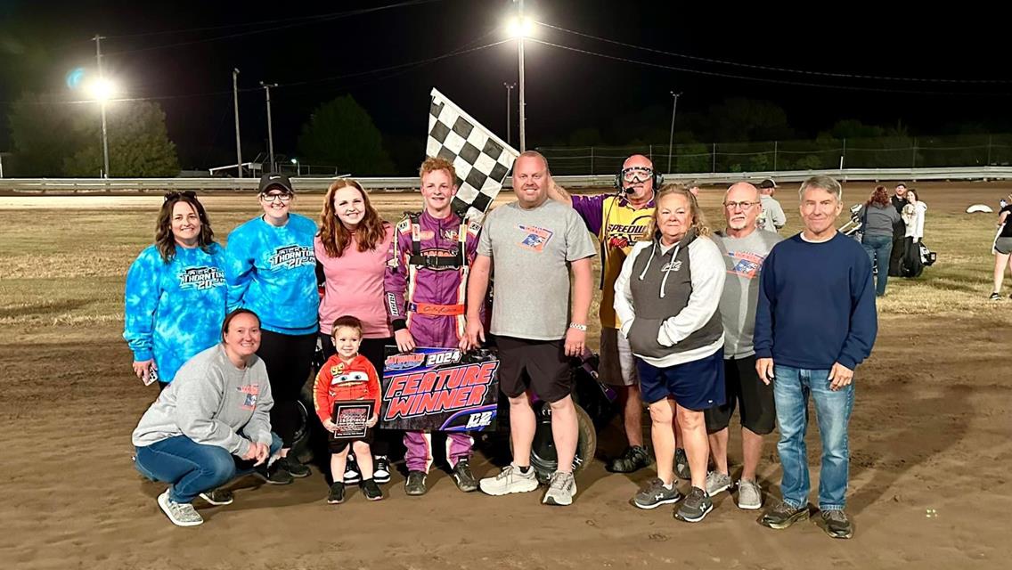 Lagroon Lands A Double and Kroening Captures First Win at Clay County Fairgrounds with NOW600 Jayhusker!