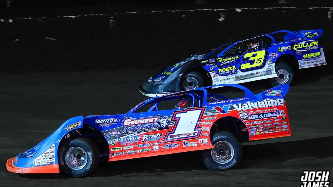 Fairbury Speedway (Fairbury, IL) – World of Outlaws Real American Beer Late Model Series – Prairie Dirt Classic – July 25th-26th, 2025. (Josh James Artwork)