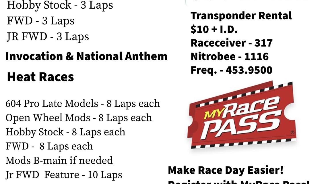 Modified Madness Update - Early Start Time - 5:00PM
