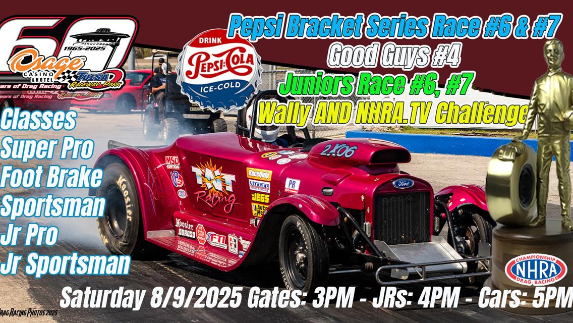 Huge Weekend at Osage Casino &amp; Hotel Tulsa Raceway Park and Speedway!