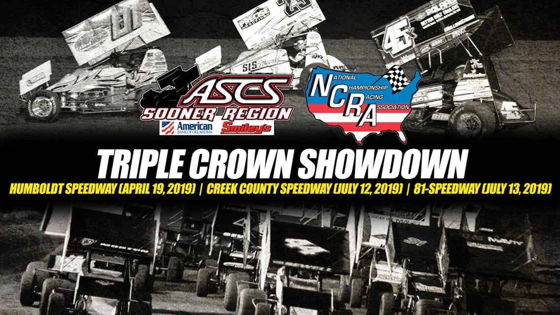 Triple Crown Challenge Offers Bonus Money For 2019 ASCS Sooner/NCRA Events