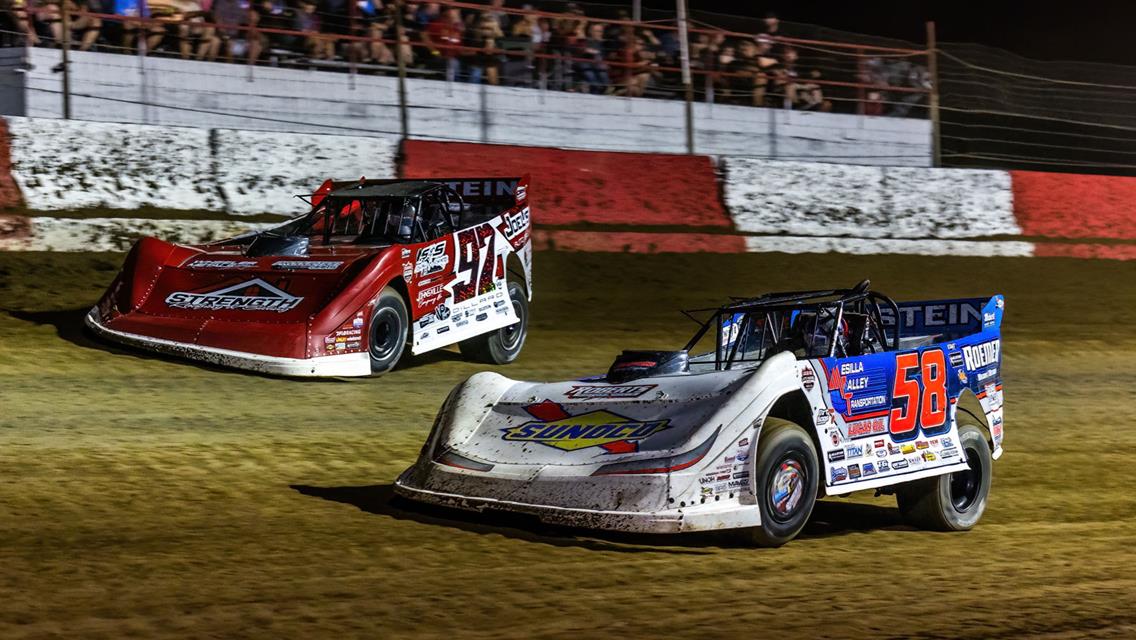 Batesville Motor Speedway (Locust Grove, AR) – Lucas Oil Late Model Dirt Series – Topless 100 – August 15th-16th, 2025. (Heath Lawson Photo)