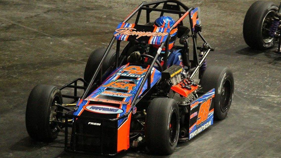 JASON SIMMONS RACING TABS OSWEGO SUPERMODIFIED CHAMPION MICHAEL BARNES FOR SECOND INDOOR TQ MIDGET SEAT; JSR TO FIELD FOUR INDOOR ENTRIES THIS WINTER