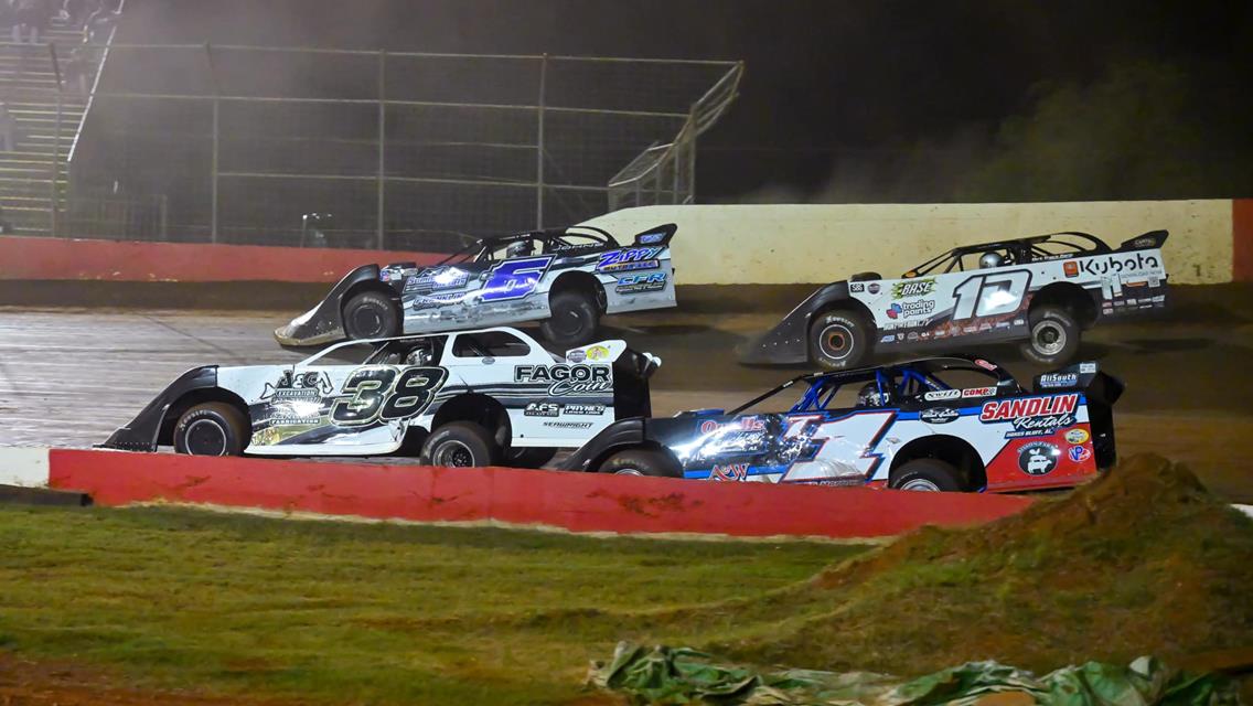 Talladega Short Track (Eastaboga, AL) – Hunt the Front Super Dirt Series – Red Farmer Tribute – October 4th-5th, 2024. (Simple Moments Photography)