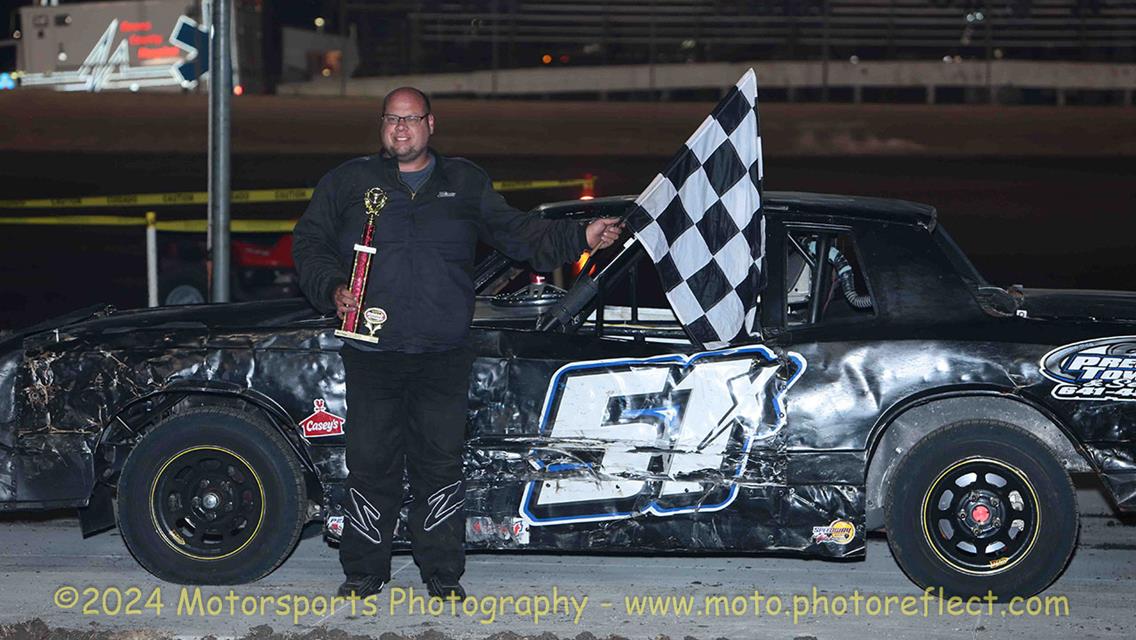 Pickett, Carter, and Filloon find first time checkers, McBirnie and Zehm return to Victory Lane