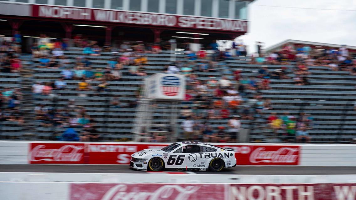 Chad Finchum at the 2025 NASCAR All-Star Open at North Wilkesboro Speedway on May 16-18.