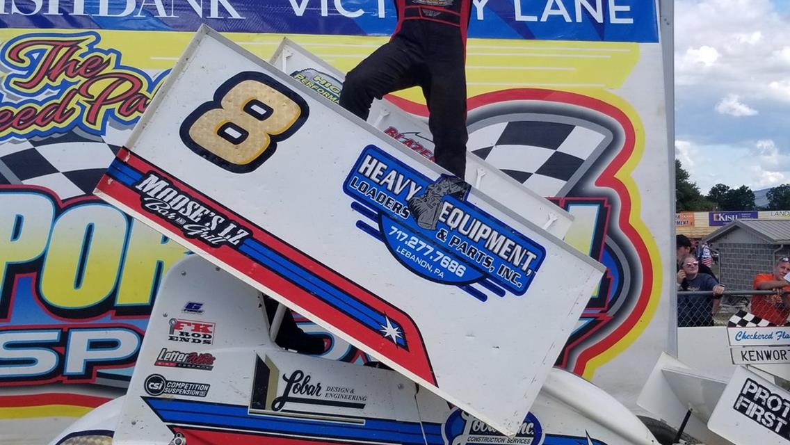 Zearfoss Gets First Win of 2025 on Last Lap Pass; Hoffner Wins in 4-Cylinders