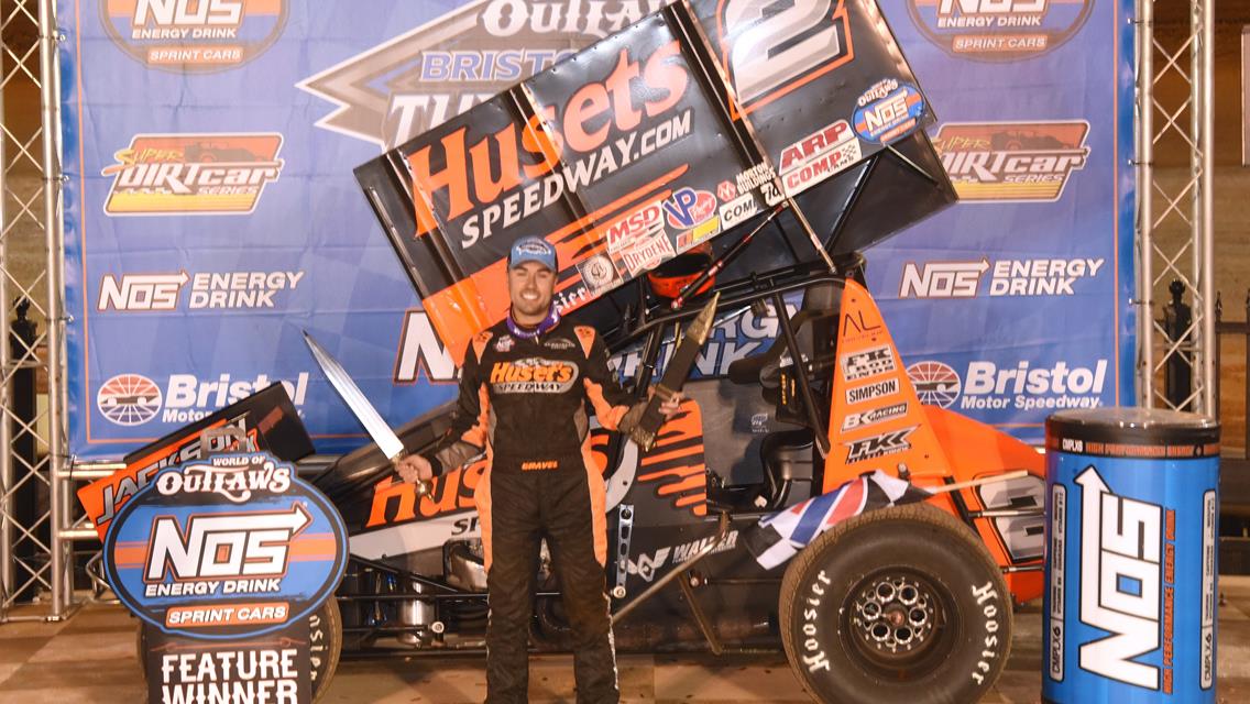 Gravel Guides Big Game Motorsports to Sweep of World of Outlaws Bristol Throwdown