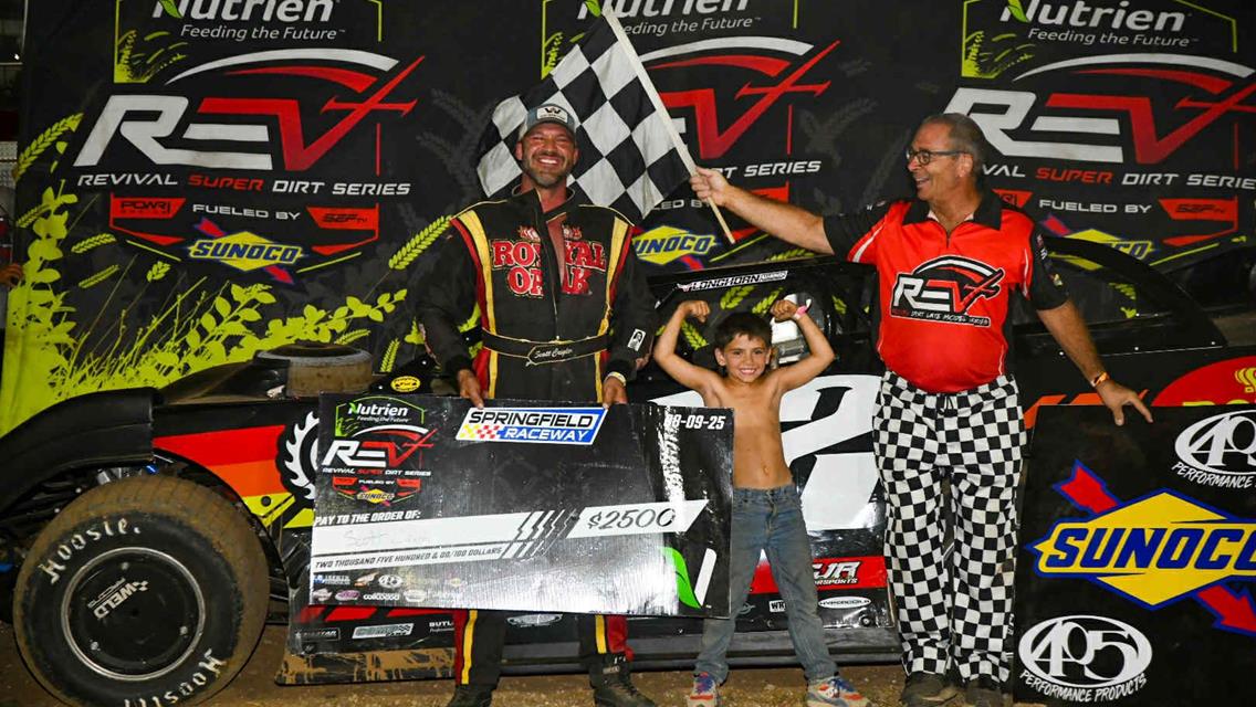 Justin Wells and Scott Crigler take Weekend Victories with REV Super Late Models.