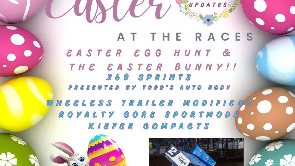 EASTER WEEKEND AT THE RACES WEATHER DEPENDING!