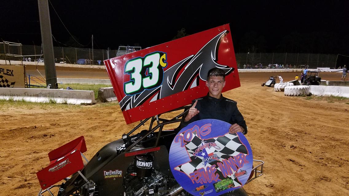 Lucas, Tipton, Townsend Park it in Victory Lane