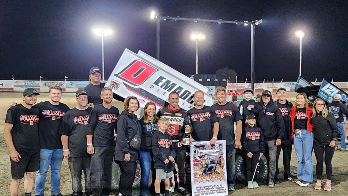 HOLMES &amp; STEELE ARE MORRIE WILLIAMS NARC WINNERS; TK WINS OVERALL TITLE