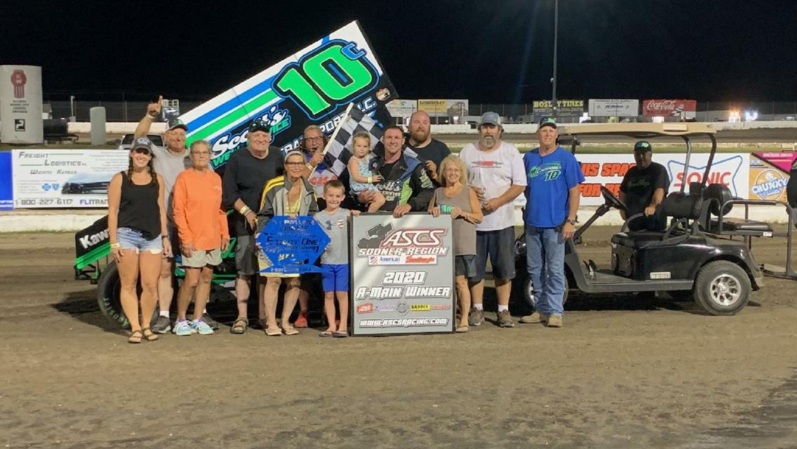 Jeremy Campbell Unstoppable With ASCS Sooner Region At 81-Speedway