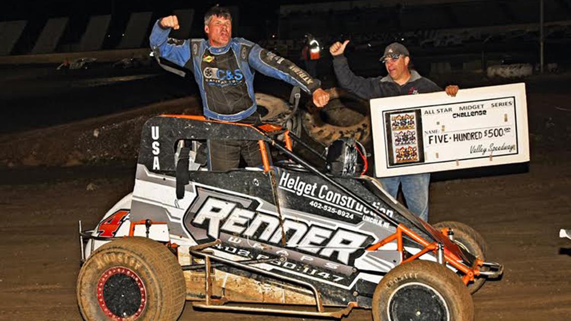 Frewaldt tops POWRi  Allstar Midget Series at Valley Speedway