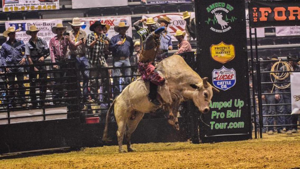 Amped Up Pro Bull Riding Tour visits Lucas Oil Speedway this weekend