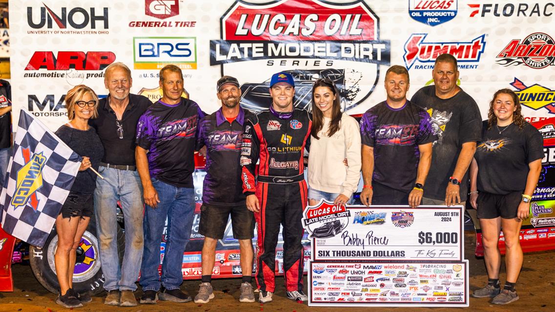 Pierce and Davenport Earn Friday Sunoco North/South 100 Preliminary Wins