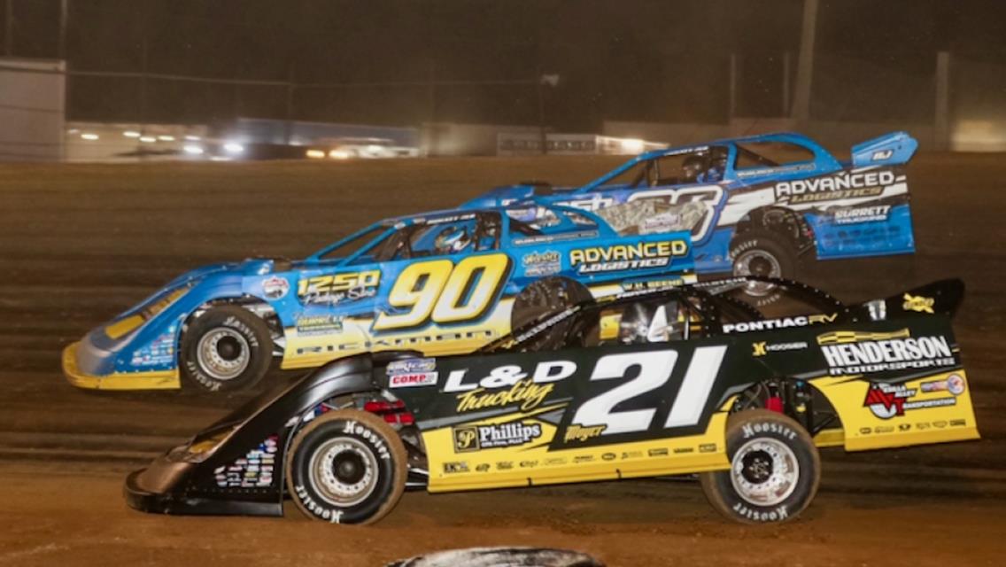 Old No. 1 Speedway (Harrisburg, AR) – Comp Cams Super Dirt Series – Cow Patty – April 28th, 2023. (Millie Tanner photo)