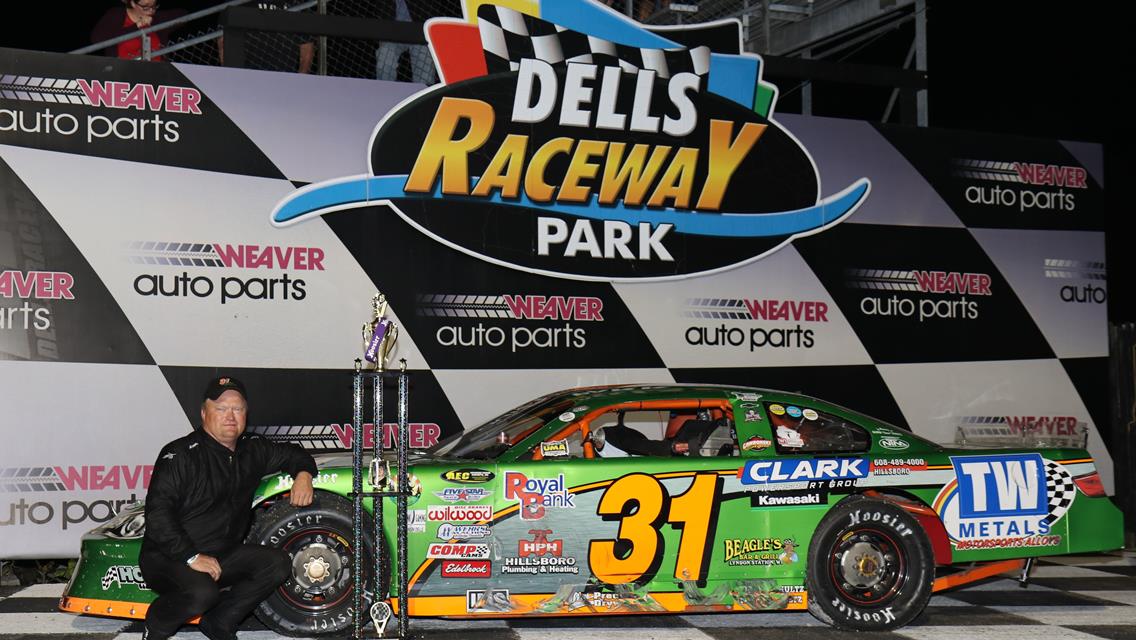 Schotten Victorious in Dells Late Models-Riddle Crowned Champion