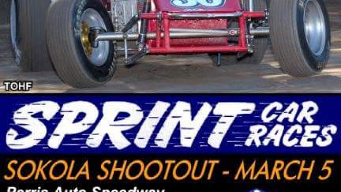 Sokola Shootout CRA Sprint Opener at Perris Saturday Night