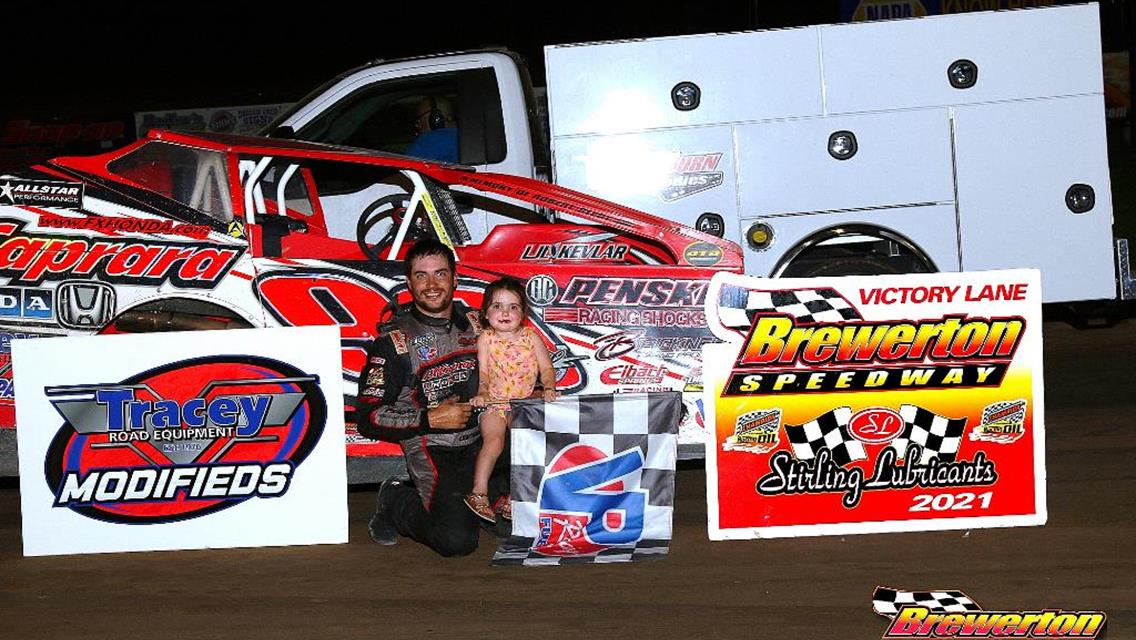 Larry Wight Cruises to First Brewerton Speedway Modified Win and Takes Over Points Lead