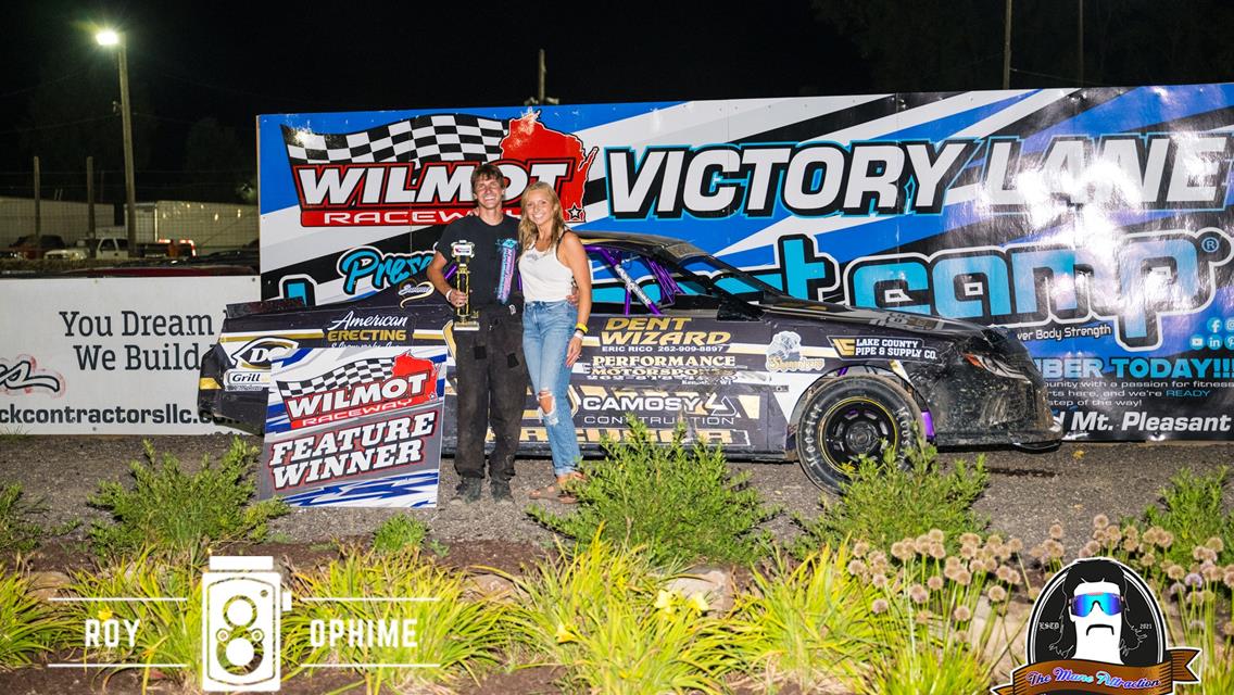 Johnson, Vandervere, Kreuser, and Seegert Find Victory Lane on Opening Night of Kenosha County Fair!!