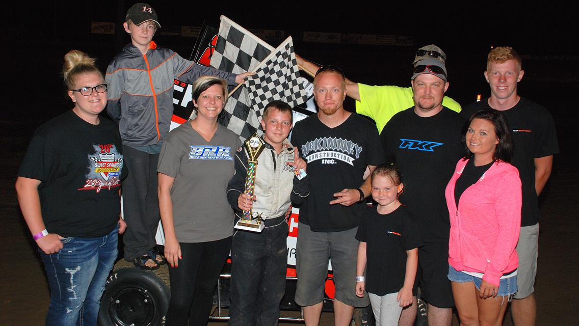 Ramey Sweeps to Sweet Springs Winner’s Circle