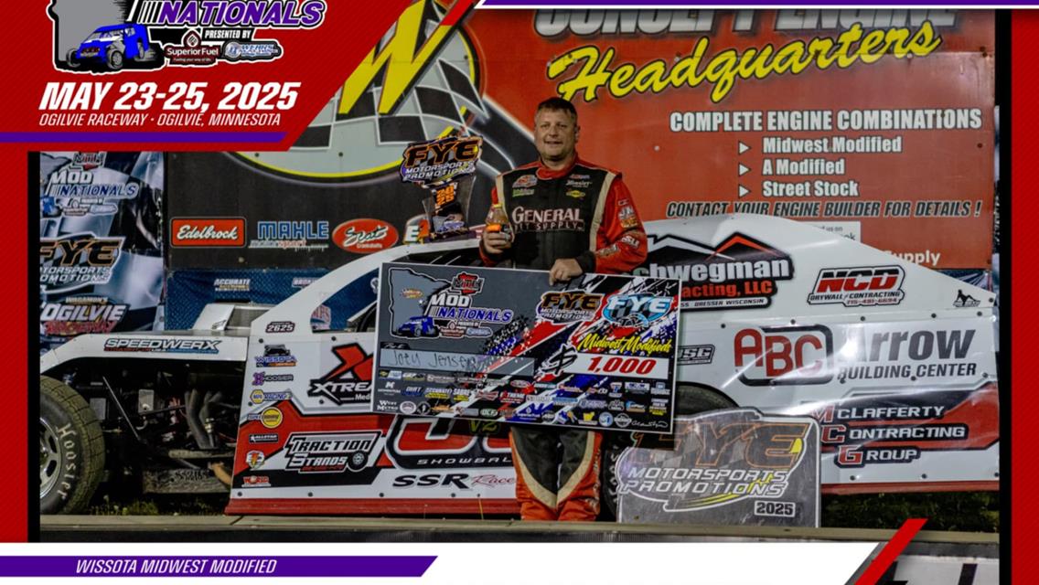 Jensen Doubles Up at Mod Nationals Finale