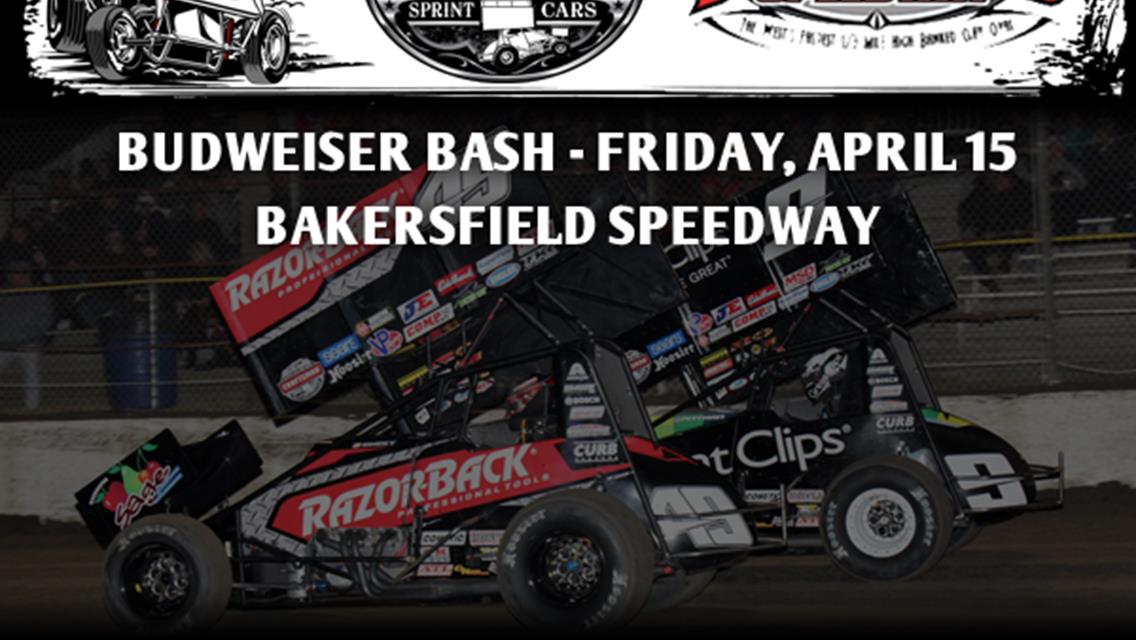 WoO Bakersfield Speedway April 15 Tickets On Sale Now!