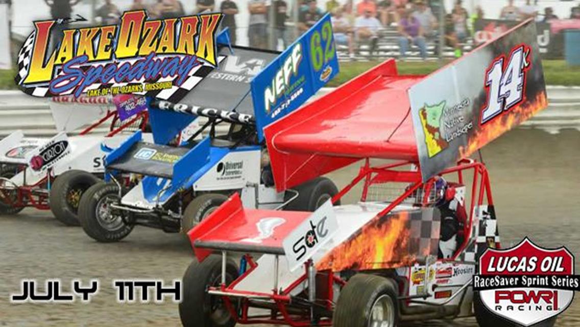 POWRi RaceSaver 305 Sprints Geared Up for Action at Lake Ozark Speedway