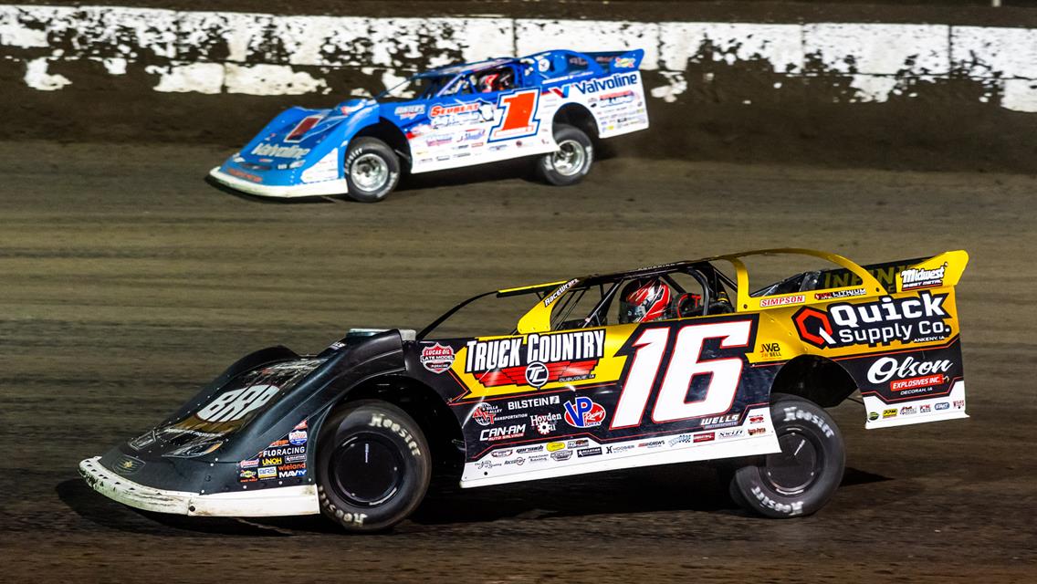 Fairbury Speedway (Fairbury, IL) – Lucas Oil Late Model Dirt Series – Spring Shootout – May 10th, 2025. (Heath Lawson Photo)