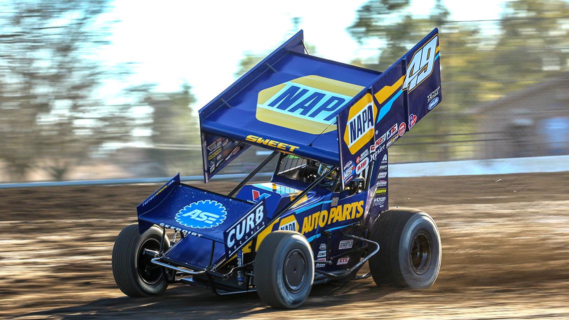 Brad Sweet eyes World of Outlaws home track victory