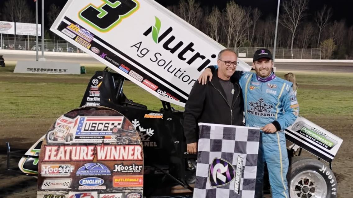 HAGAR AWARDED WIN IN USCS 20TH ANNUAL SPEEDWEEK OPENER AT  BENTON SPEEDWAY