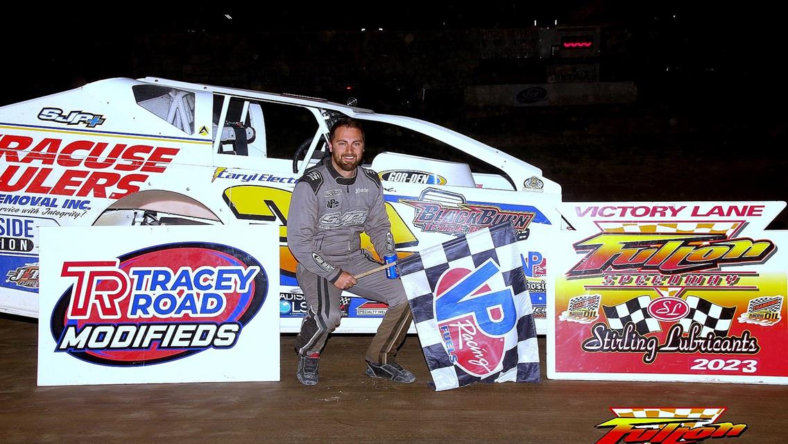 Ron Davis III Holds Off Fulton Speedway Best for Popular Modified Win: Demo Derbies and Racing May 20