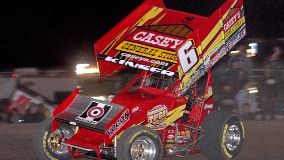 Three in a Row: Kraig Kinser Wraps up California Spring Break Tour with Trio of Races this Week