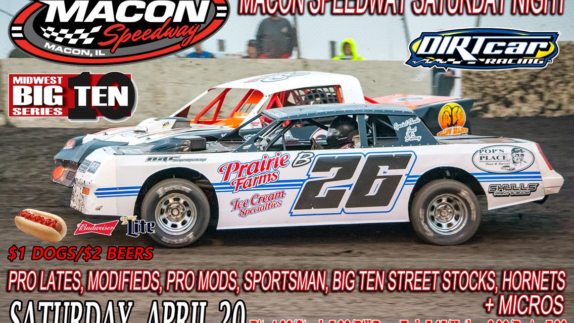 IT IS RACE DAY ATÂ Macon Speedway!