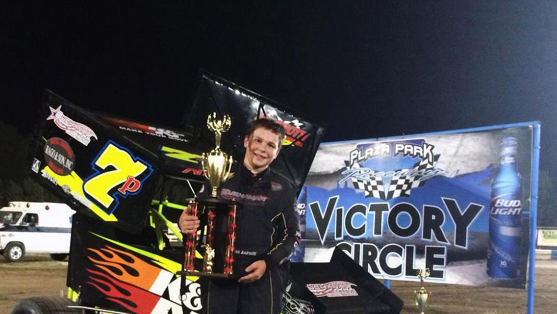 Jake Andreotti Racing Takes Checkers at Plaza Park Raceway King of California Race