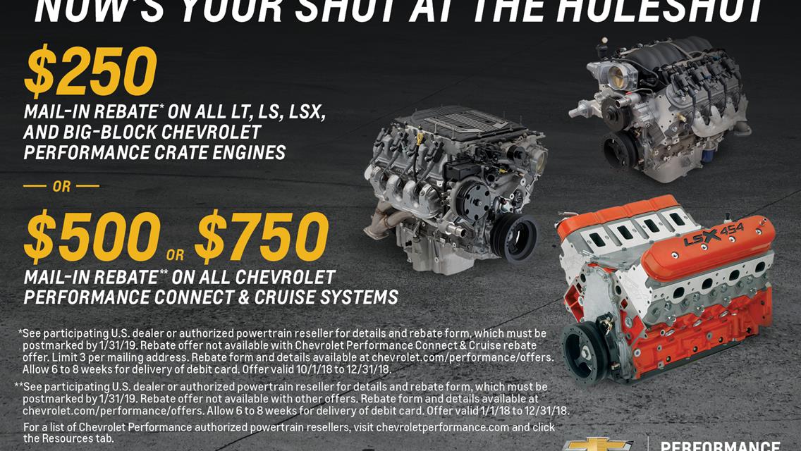 Chevrolet Performance Offers a New Program