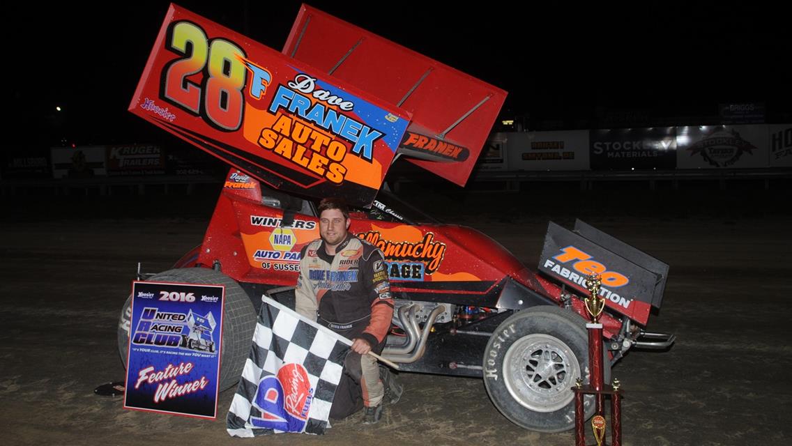 Franek Continues Hot Streak at Georgetown Speedway