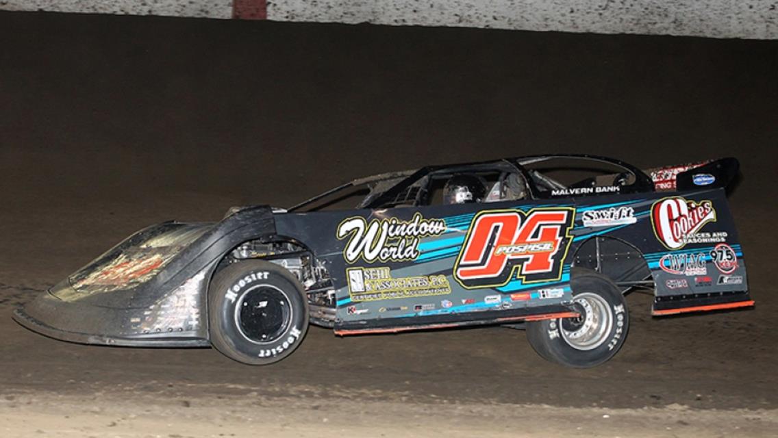 Tad Pospisil attends Yankee Dirt Track Classic at Farley