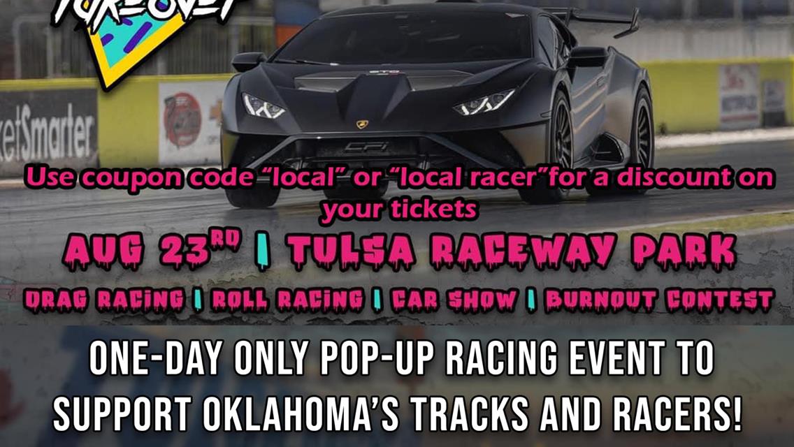 The Next SIX Weeks at Tulsa Raceway Park will be HUGE!!