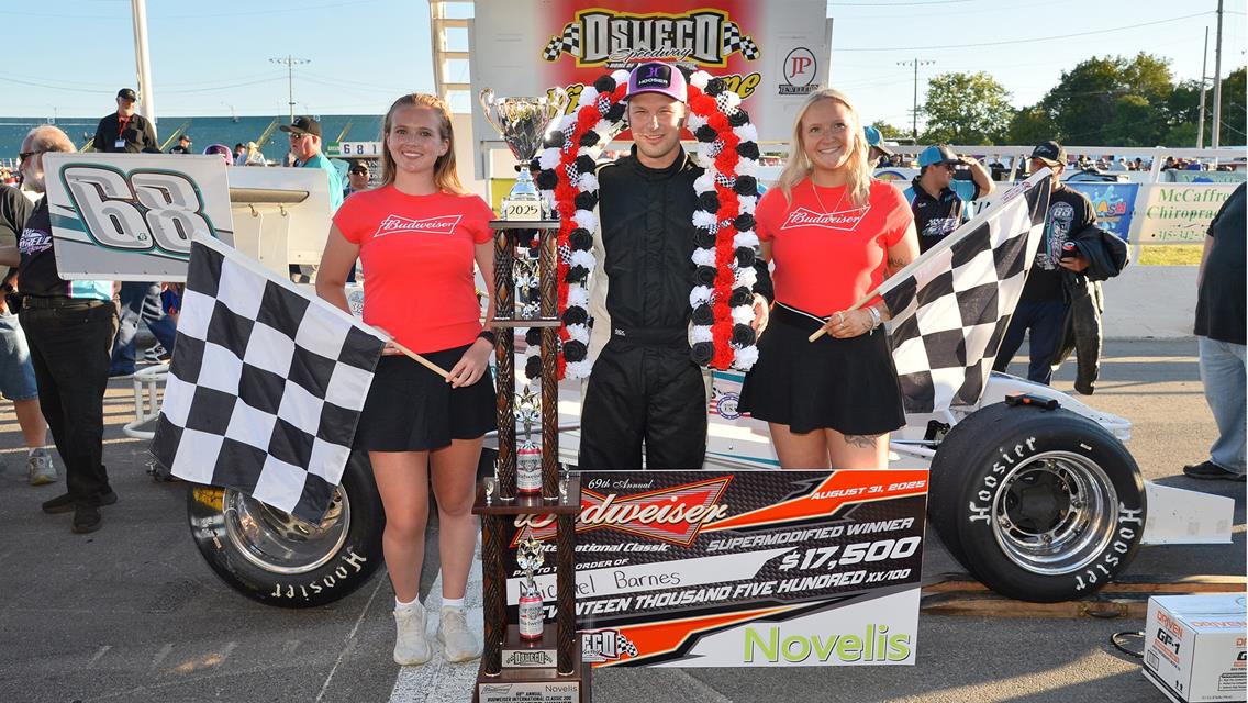 Michael Barnes and Syrell Racing Capture Second Budweiser International Classic Crown