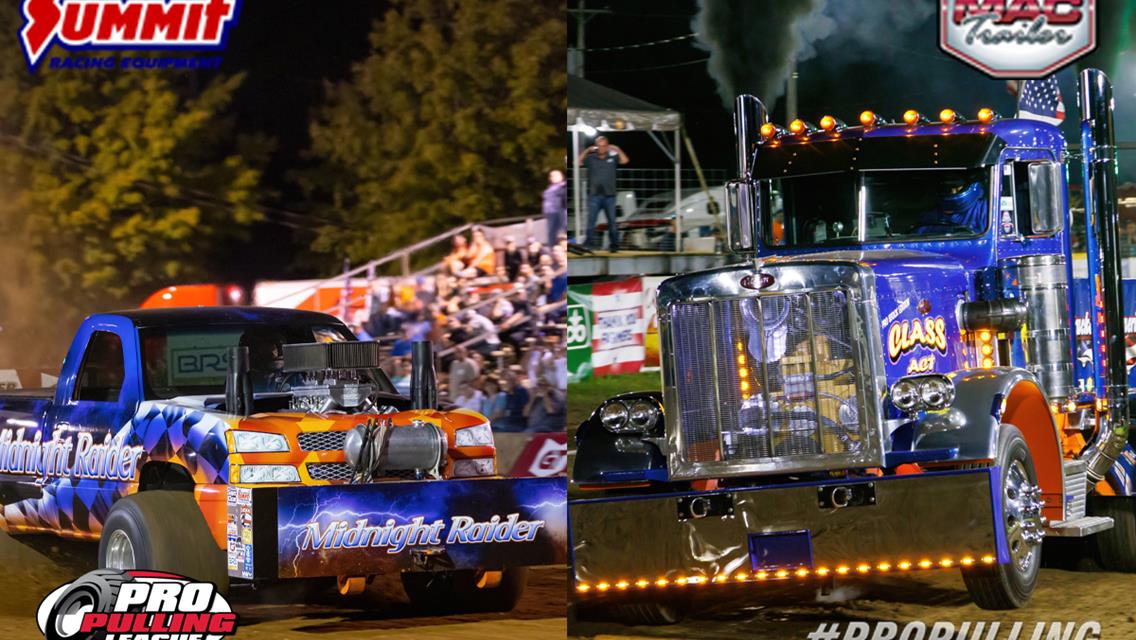 Udated 5/10/23: Pro Pulling League Announces Pre-Commit Competitors for MAC Trailer Hot Rod Semis and Pro Mod FWD Trucks Presented by Summit Racing Eq