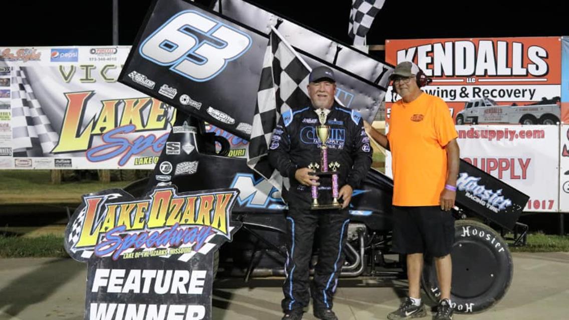 Randy Martin Races to Victory for the POWRi Super Sprints at LOS