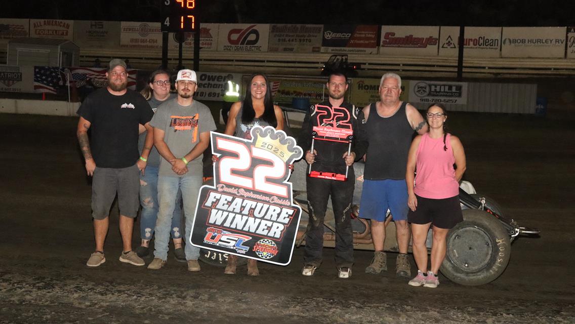 Patience pays off for Tyre in USL run at Creek County Speedway