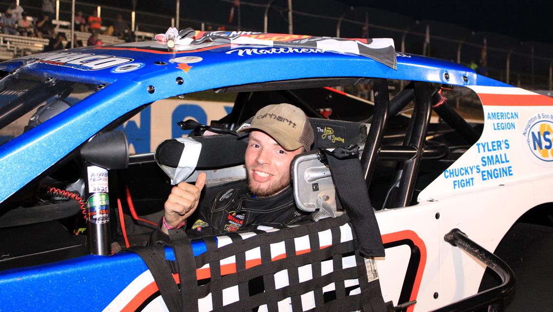 Kimball Celebrates Victory in the First Annual Northeast Open Modified Summer Showdown