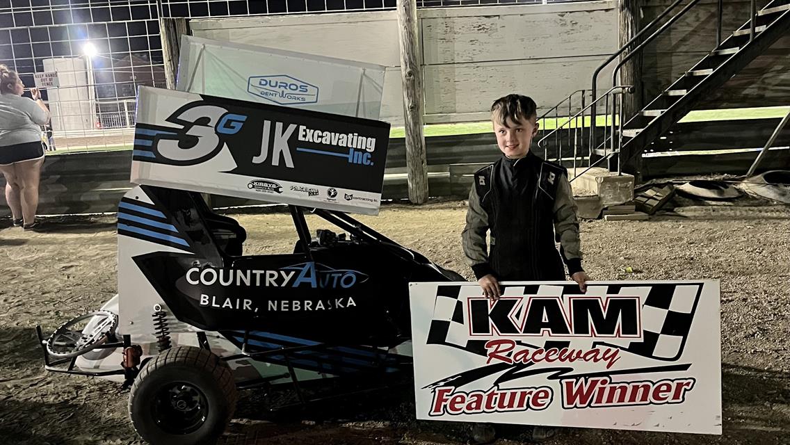 Friesen Doubles Up, Pipe, and Geiger Victorious on Friday at KAM Raceway!
