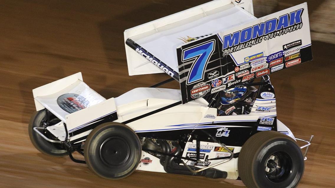Paul McMahan Closes Season 10th in World of Outlaw Craftsman Sprint Car Series Point Standings