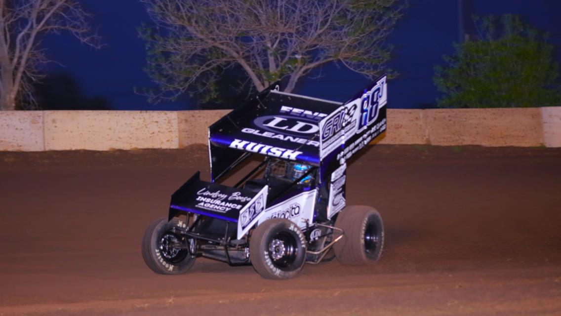Jeremy Huish Hustles to URSS Victory at SaltCity Racing in Hutchinson