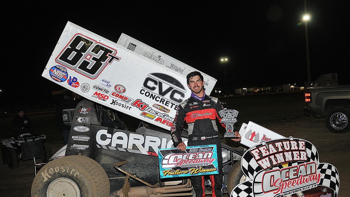 CARRICK GOES TWO-IN-A-ROW WITH OCEAN SPRINTS IN WATSONVILLE